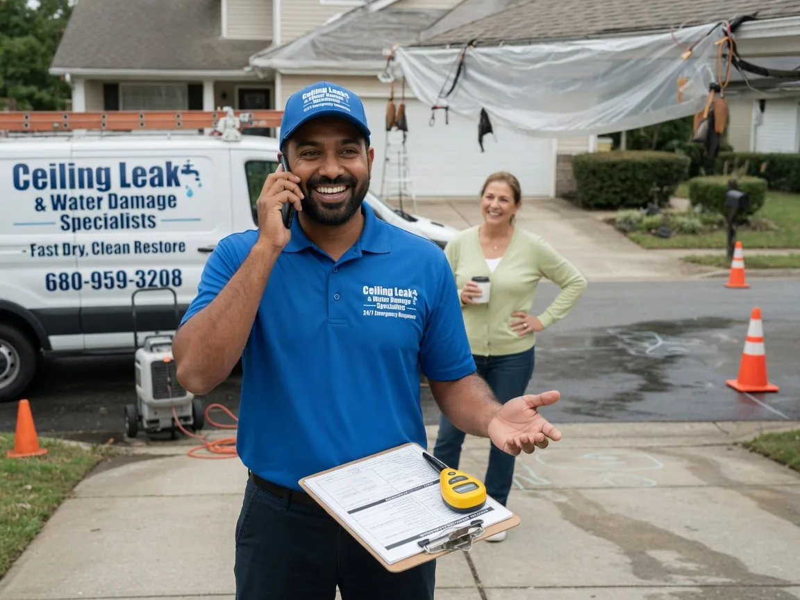 Ceiling Leak Cleanup Kincaid, IL FAQs